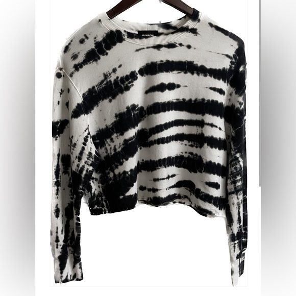 Monrow Tie Dye Sweatshirt. NWT. Made in USA. - Picture 4 of 10